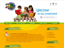 Tablet Screenshot of kidjunctionpreschool.com